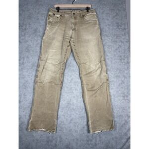 KÜHL RYDR Pants Men's 34x34 Vintage Patina Dye Canvas Hiking Work Distressed